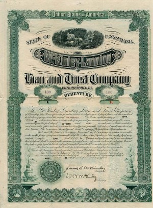 McKinley-Lanning Loan and Trust Co. of Philadelphia, PA.